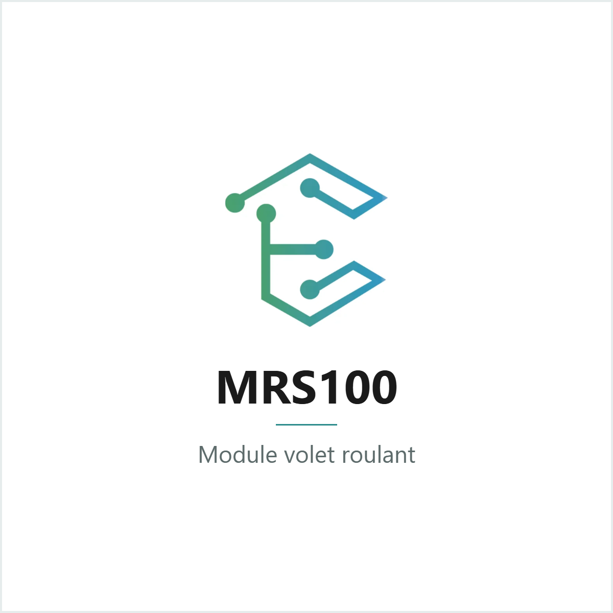 Module volet roulant Meross MRS100 — Dari Connect